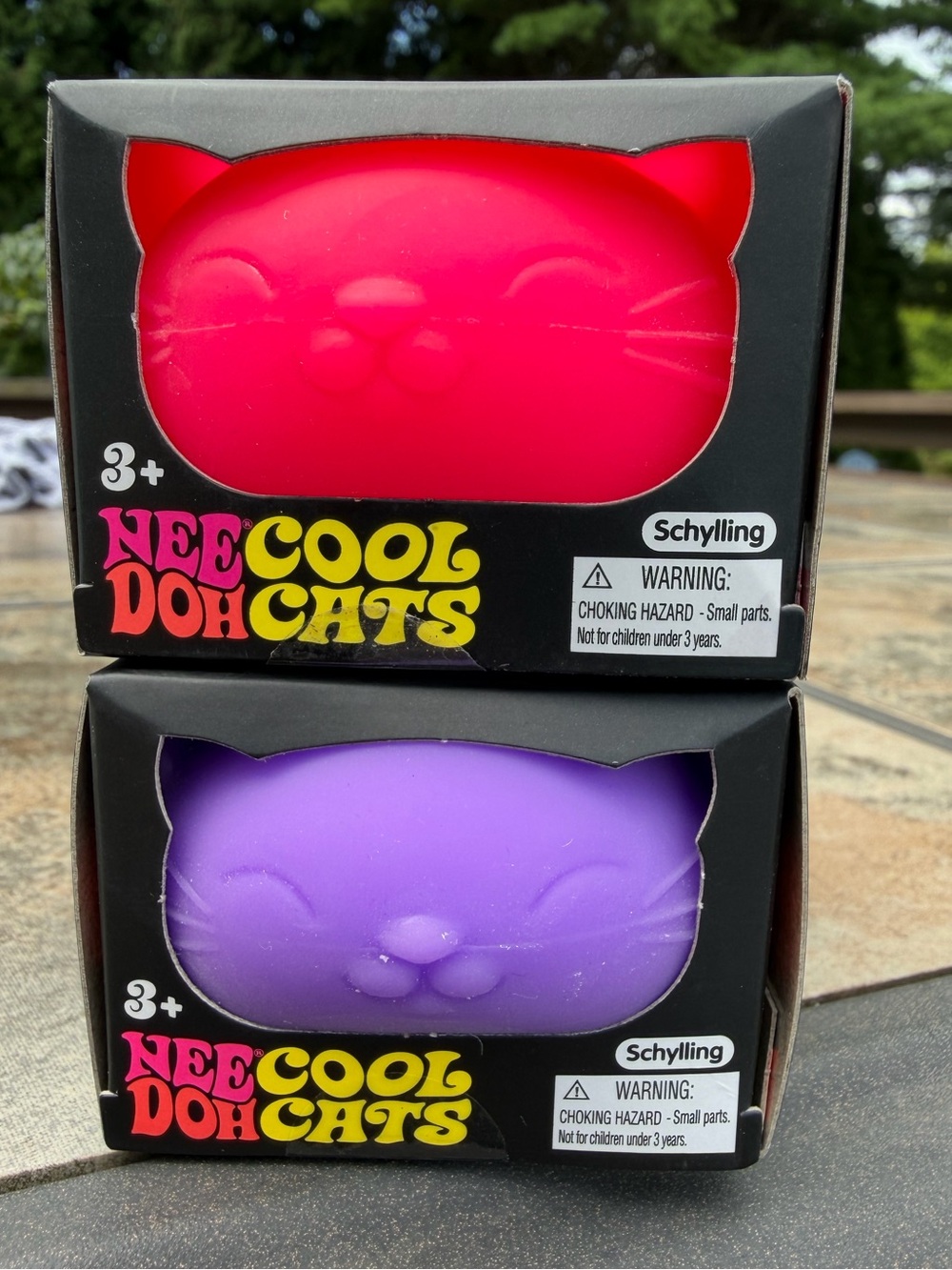 NeeDoh Cool Doh Cats- Set of 2
